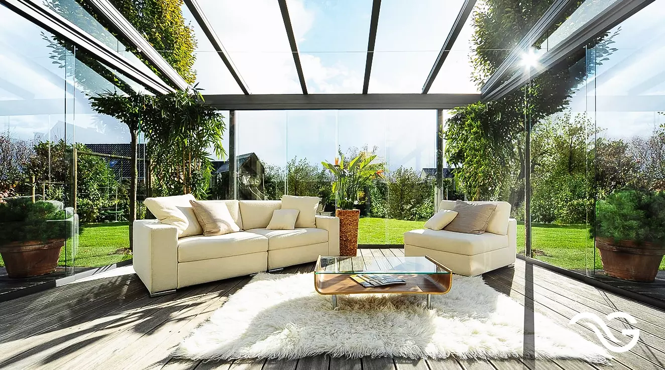 Glashaus Bahçe ve Teras Kapama