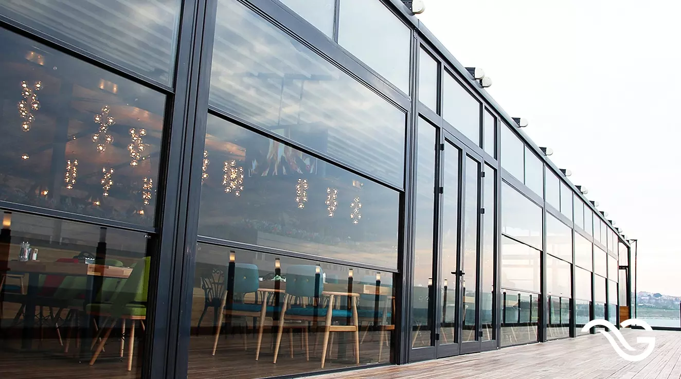 Glashaus Giyotin Cam