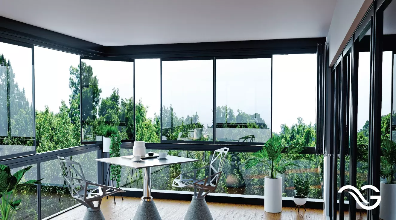 Glashaus Isıcamlı Cam Balkon